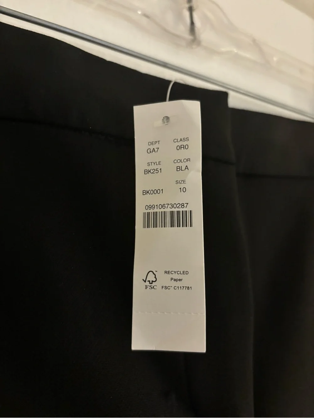 J Crew “Kate” Black Dress Pants - Classic Tailored Fit